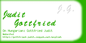 judit gottfried business card